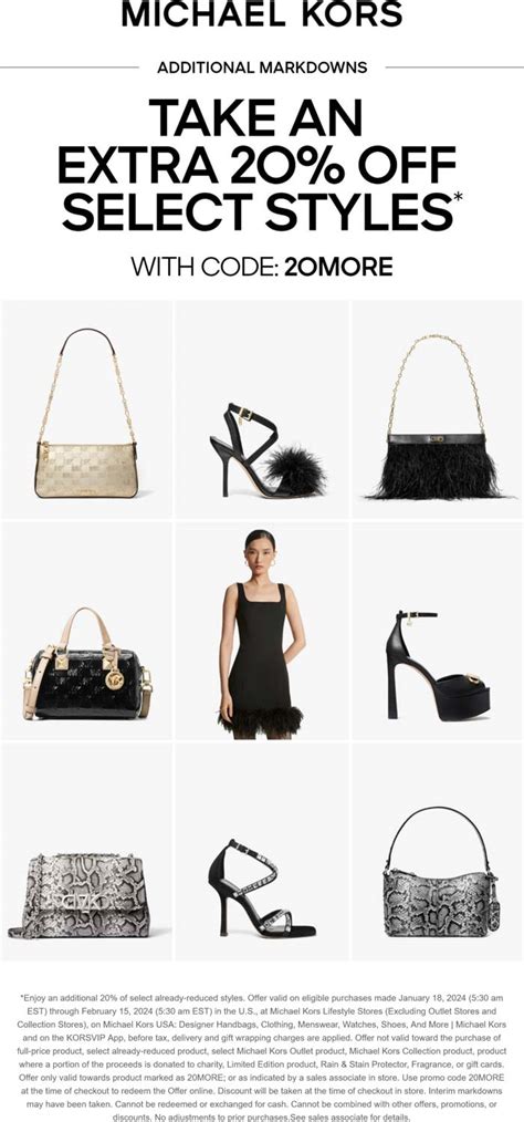 rabais michael kors|michael kors canada discount code.